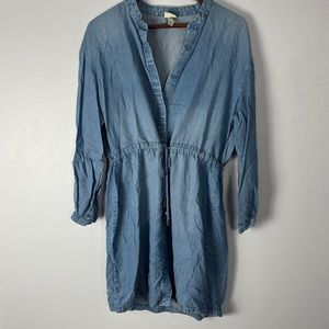 A.N.D. Eawy denim long sleeve dress
